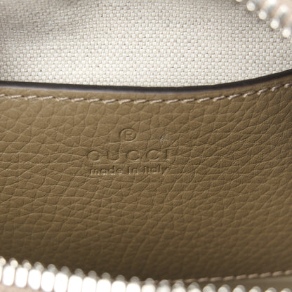 Gucci Piuma Calfskin Jumbo GG Embossed Mini Duffle Bag Good Taupe 6 of 11