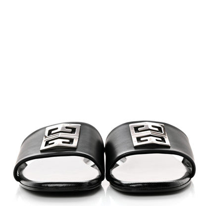 Givenchy Lambskin 4G Flat Sandals 39 Black 2 of 9
