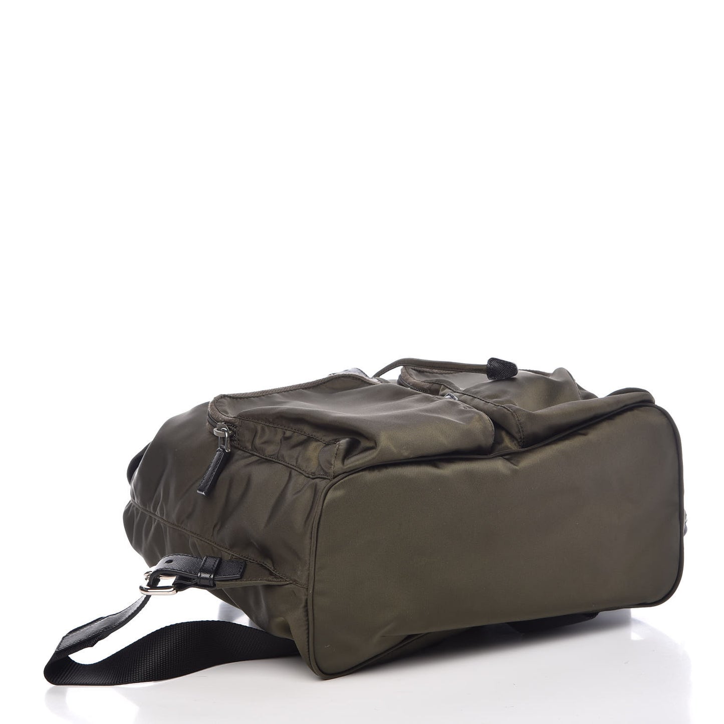Tessuto Nylon Vela Medium Backpack Mimetico