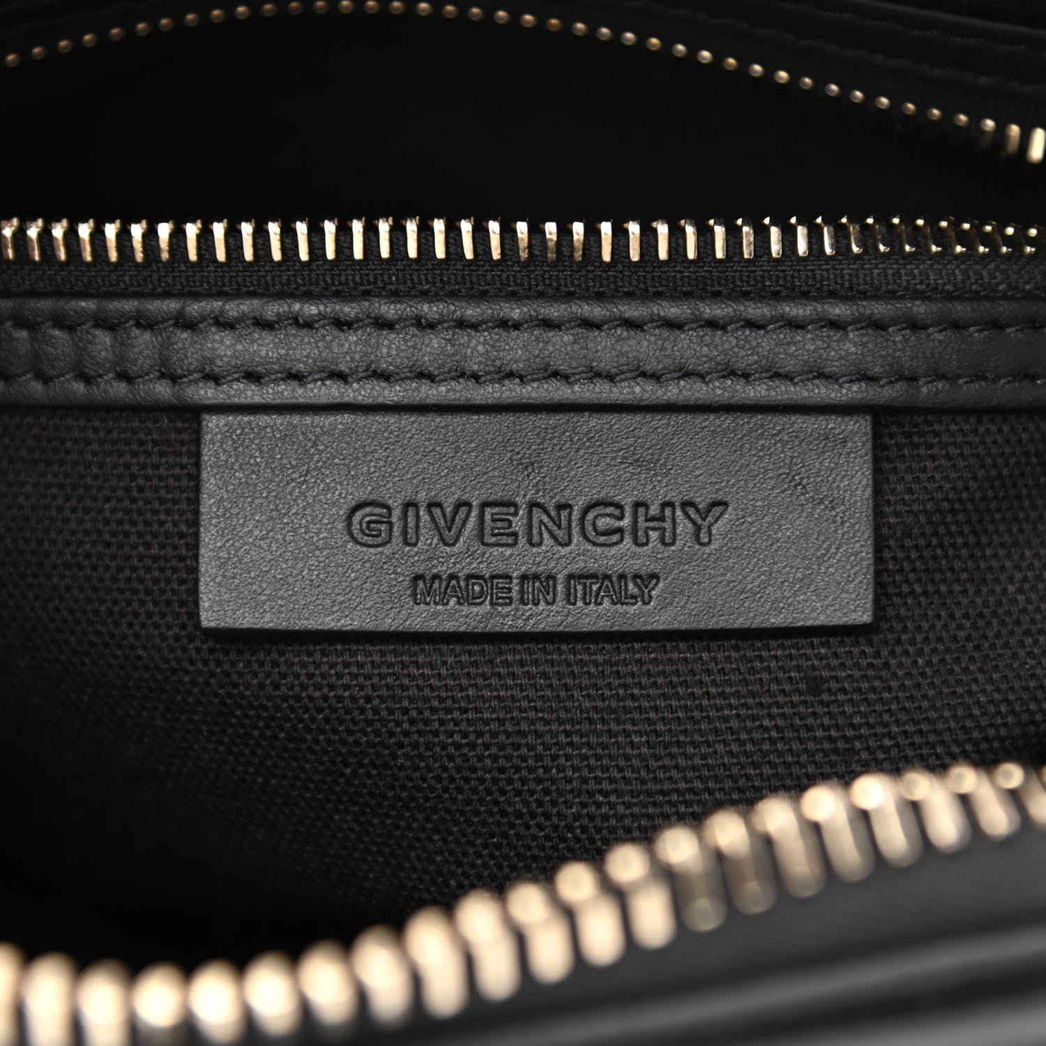 Givenchy Smooth Calfskin Triangle Studded Mini Antigona Black 6 of 11