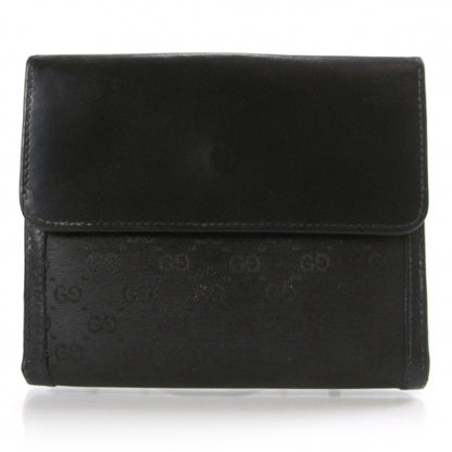 Gucci Monogram French Wallet Black 2 of 10