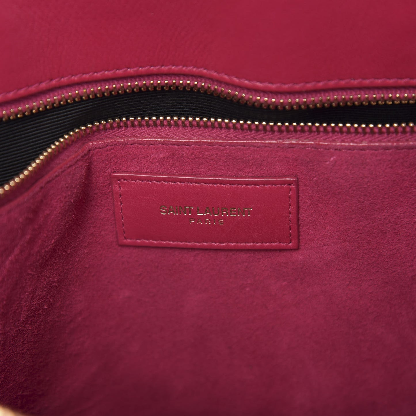 Calfskin Small Sac De Jour Fuchsia