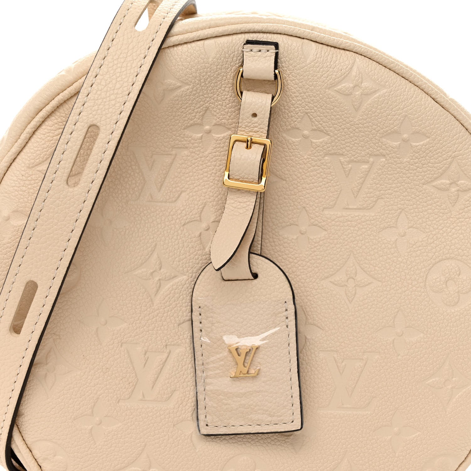 Louis Vuitton Empreinte Boite Chapeau Souple MM Creme 7 of 9