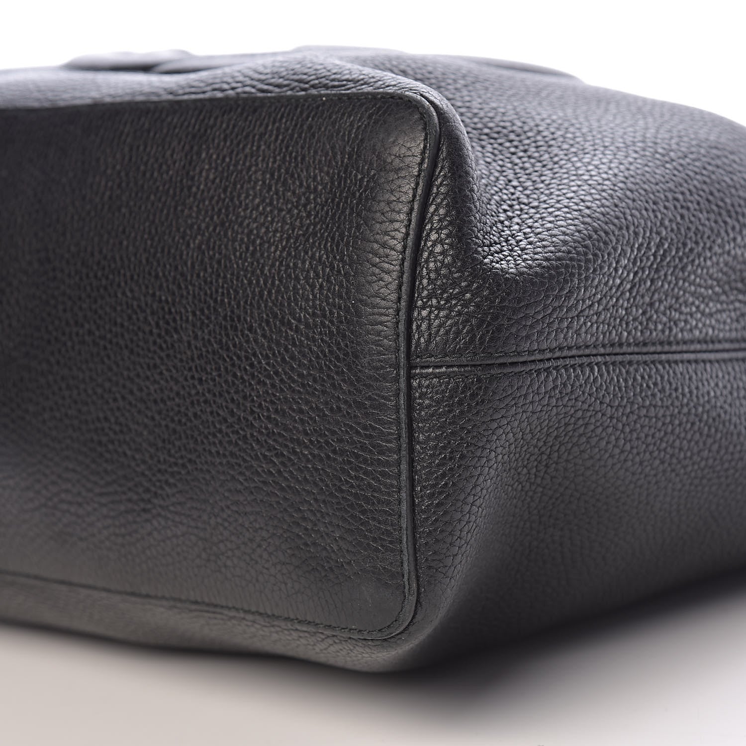Gucci Pebbled Calfskin Large Soho Hobo Black 11 of 12