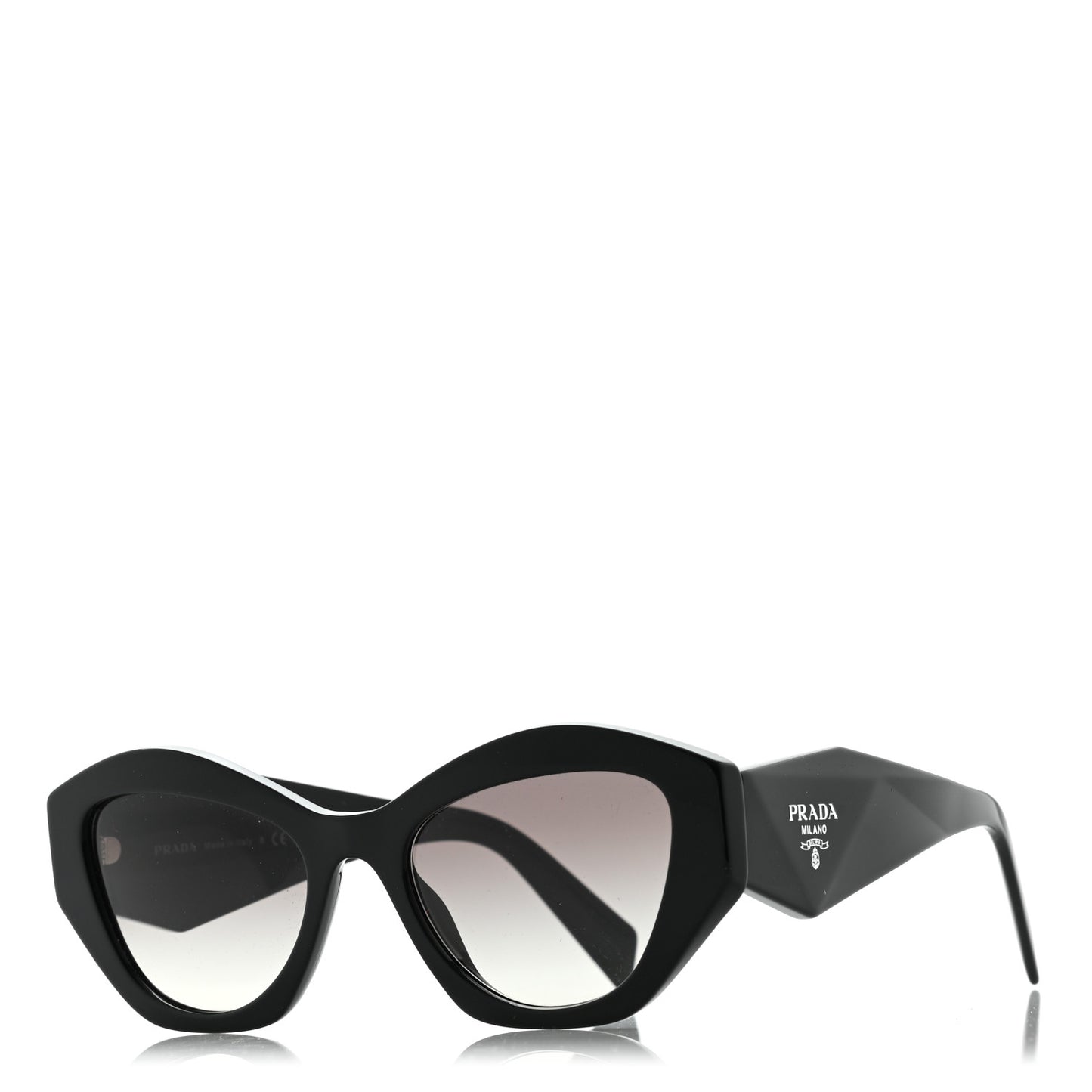 Acetate Symbole Sunglasses SPR 07Y Black