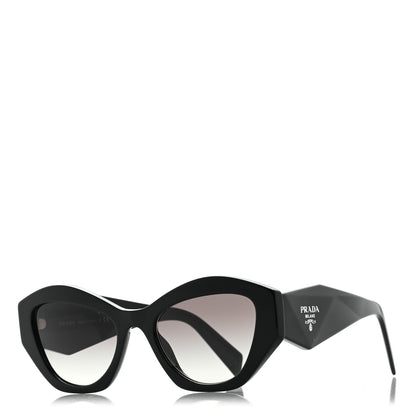 Prada Acetate Symbole Sunglasses SPR 07Y Black 1 of 8