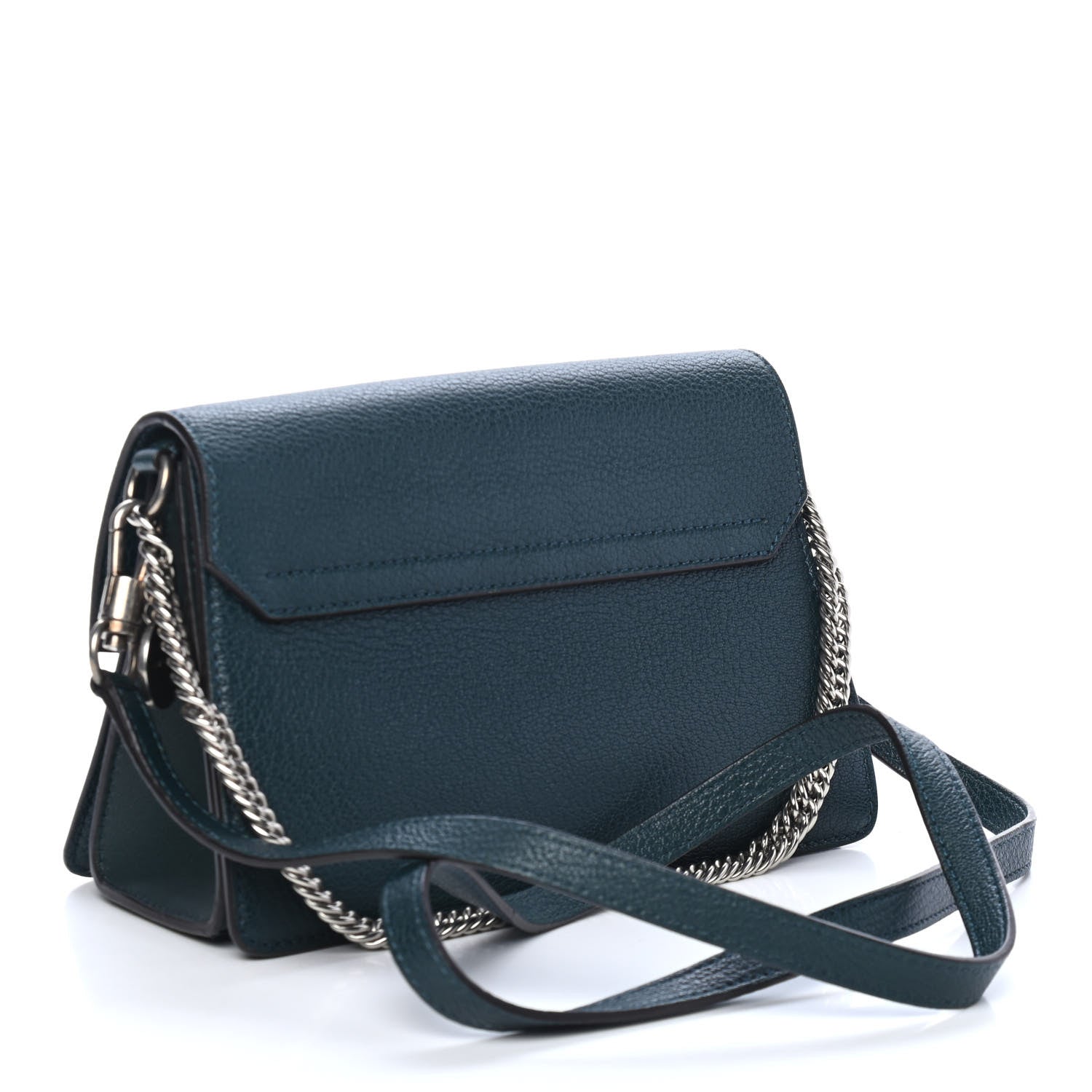 Givenchy Goatskin Small GV3 Shoulder Bag Prussian Blue 2 of 4