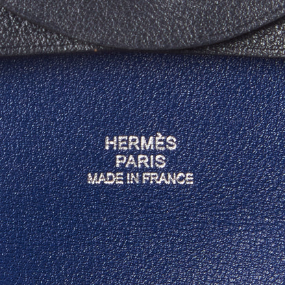 Hermes Sikkim Verso Bastia Coin Purse Bleu Nuit Bleu Saphir 7 of 7