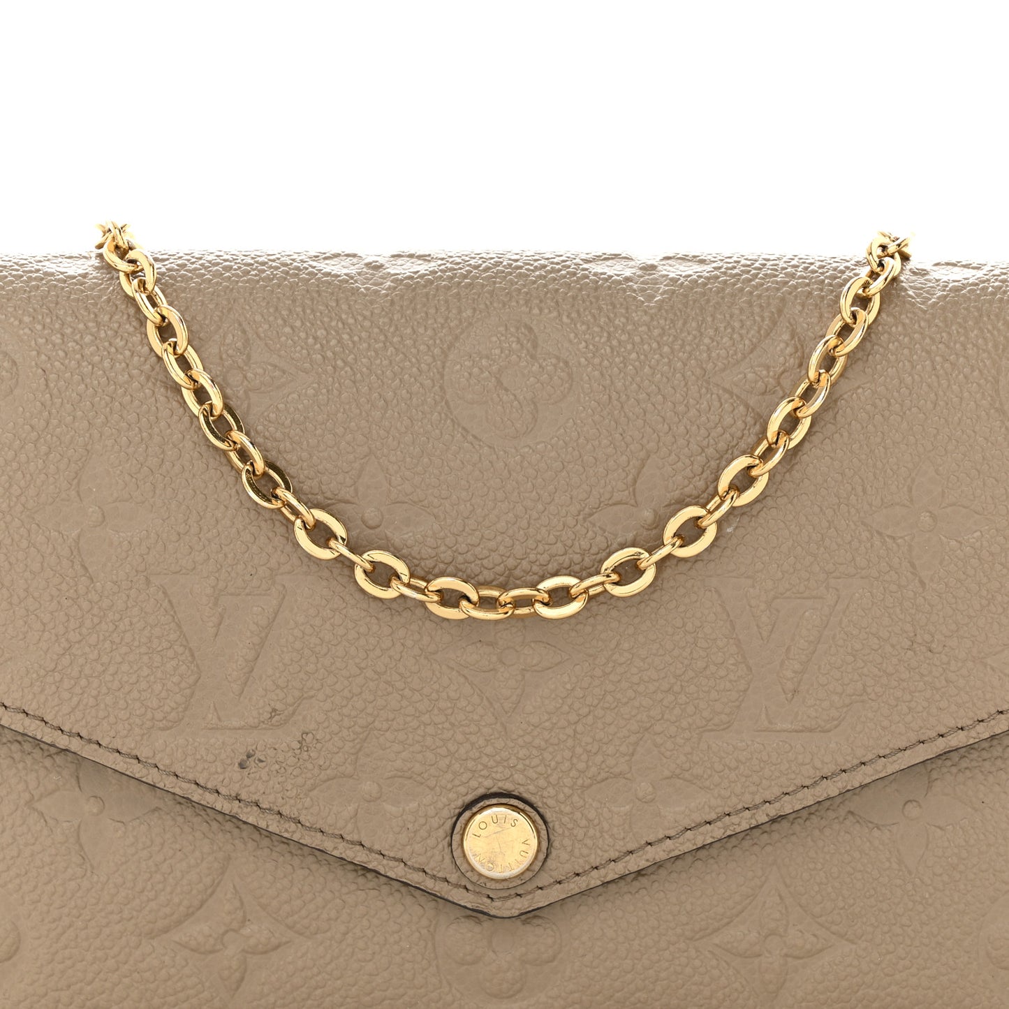 Empreinte Pochette Felicie Chain Wallet Tourterelle