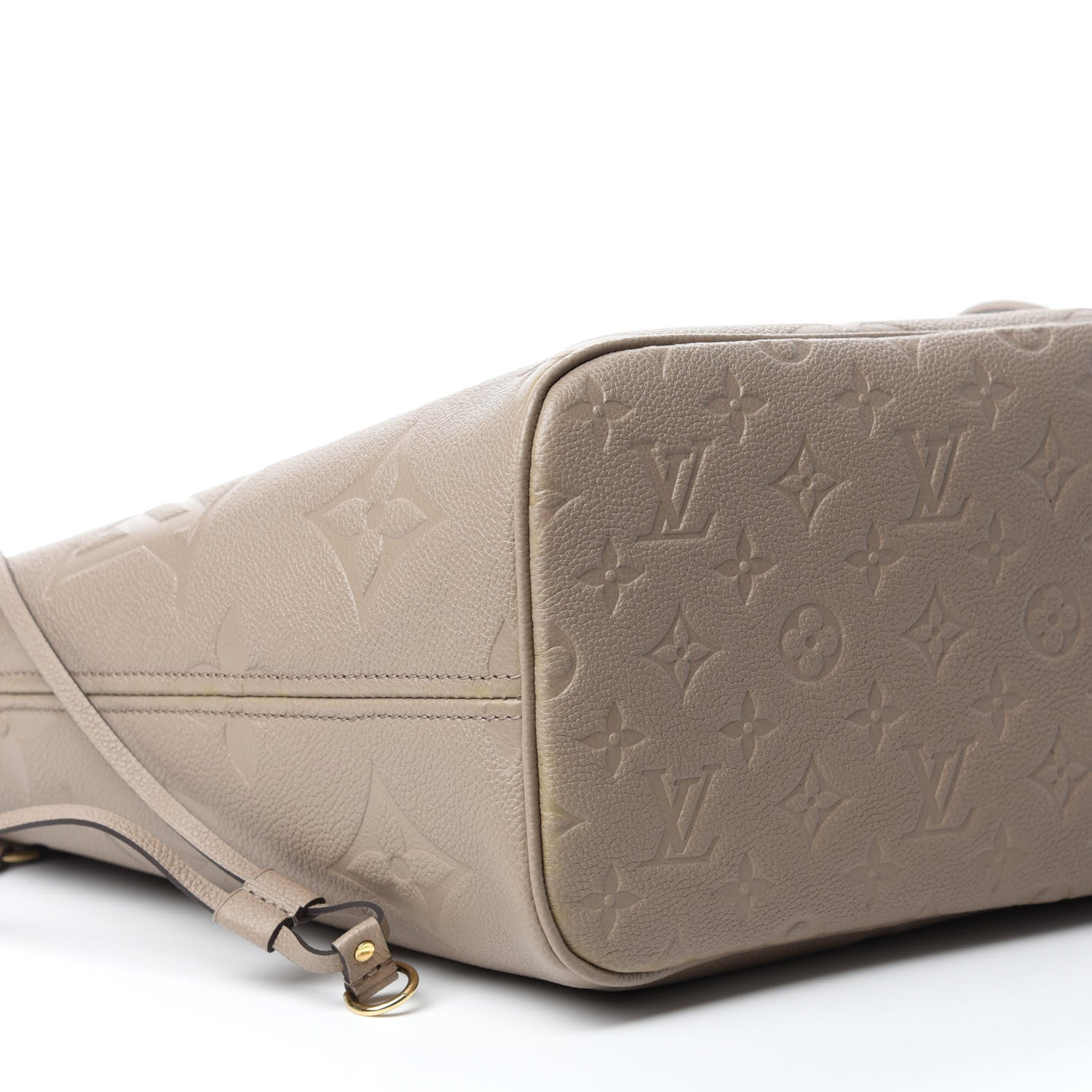Louis Vuitton Empreinte Monogram Giant Neverfull MM Tourterelle 6 of 12