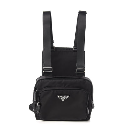 Prada Tessuto Nylon Montagna Harness Bag Black 1 of 10