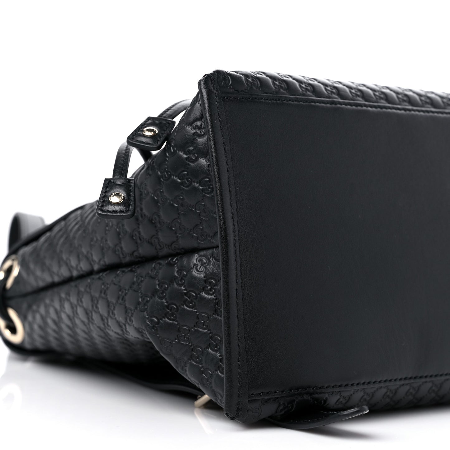 Microguccissima Drawstring Backpack Black