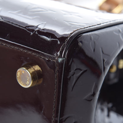 Louis Vuitton Vernis Brea MM Amarante 10 of 23