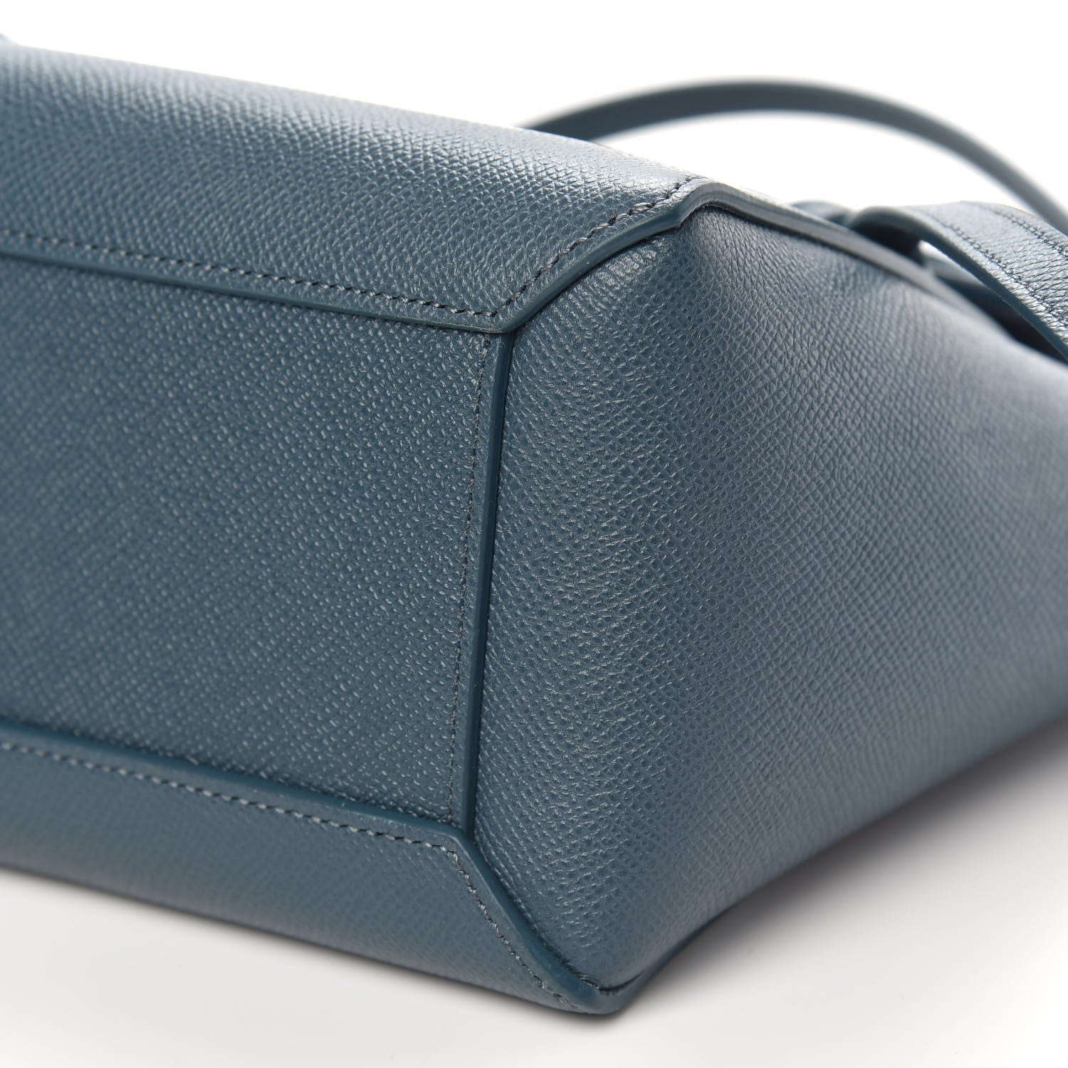 Celine Grained Calfskin Nano Belt Bag Abyss Blue 9 of 9