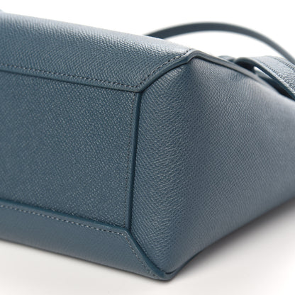 Celine Grained Calfskin Nano Belt Bag Abyss Blue 9 of 9