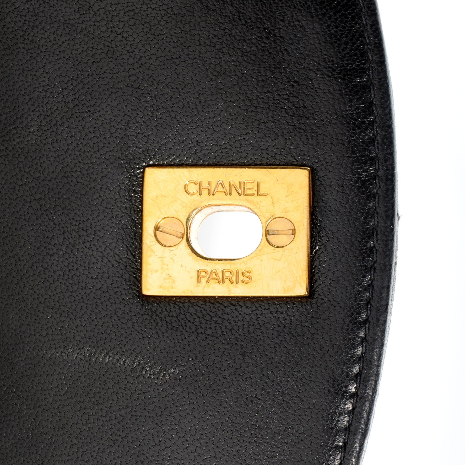 Chanel Lambskin Quilted Backpack Black 9 of 9