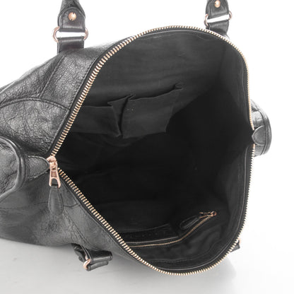 Balenciaga Agneau Giant 12 Rose Gold Hardware Work Black 6 of 8
