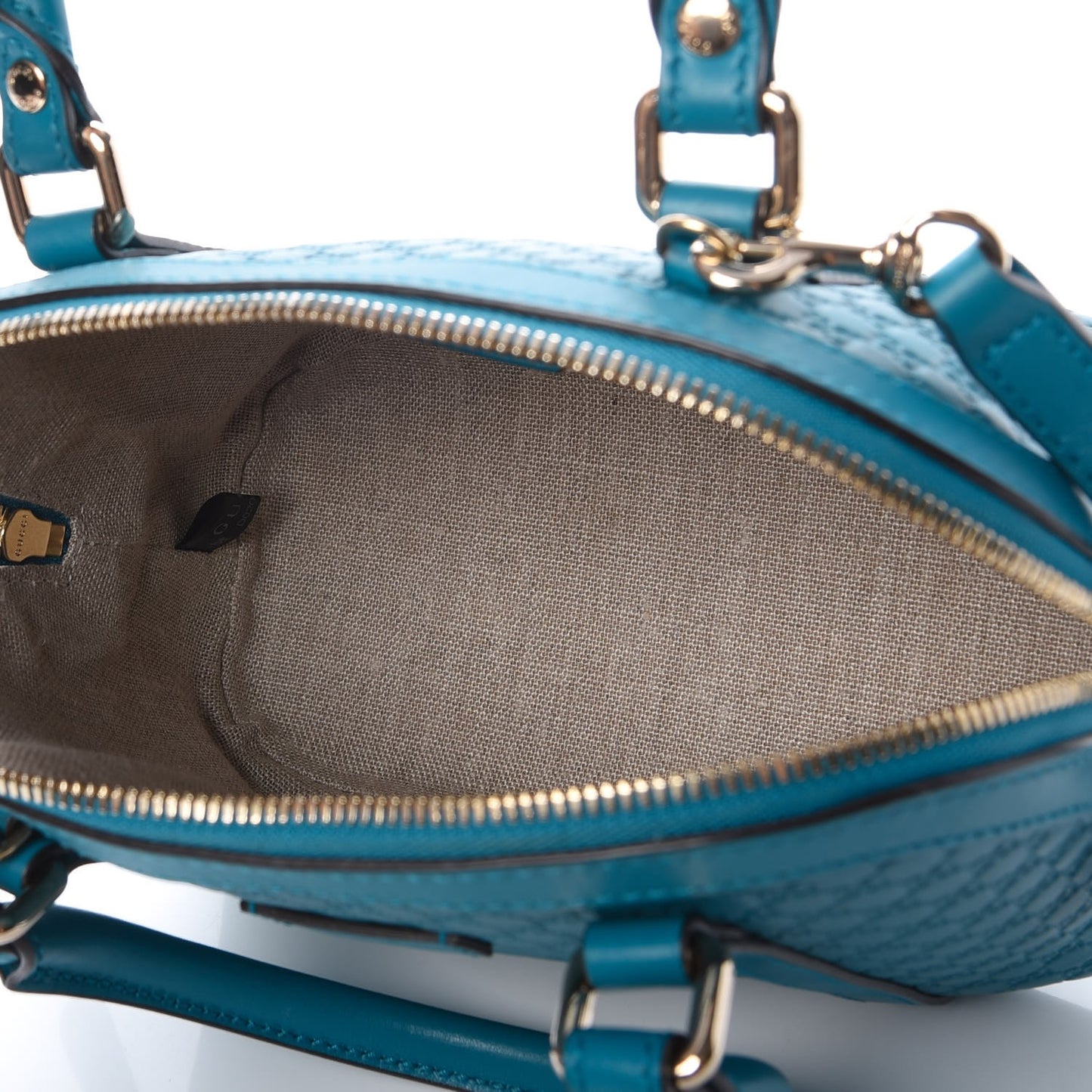 Microguccissima Mini Dome Bag Deep Cobalt
