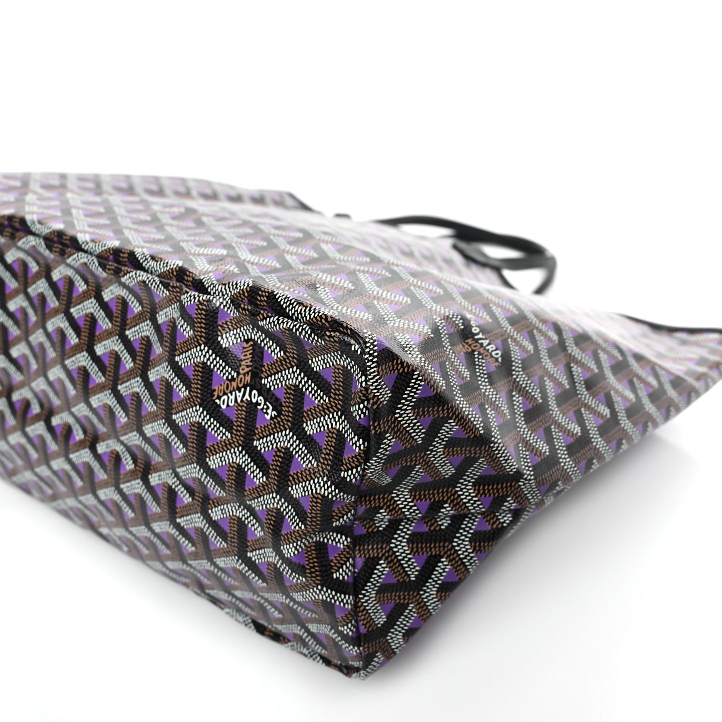 Goyardine Saint Louis Claire Voie PM Black Violet