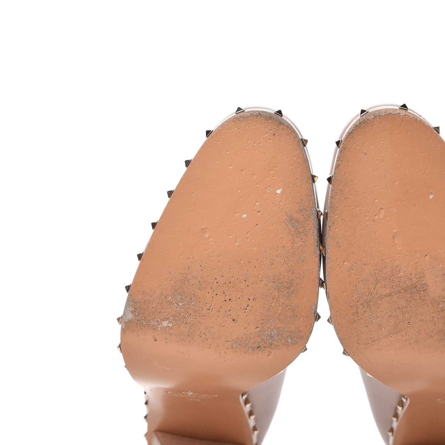Valentino Garavani Calfskin Soul Rockstud Mary Jane 110mm Pumps 38 Poudre 11 of 13