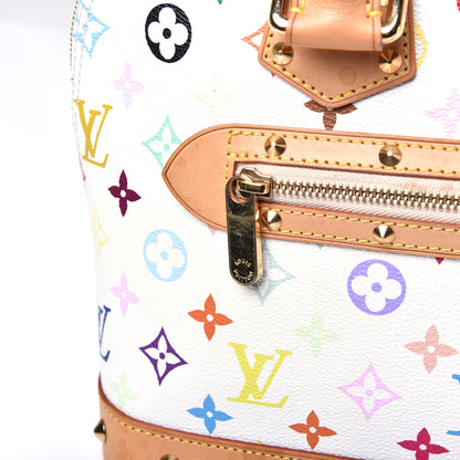 Louis Vuitton Monogram Multicolor Alma White 14 of 14