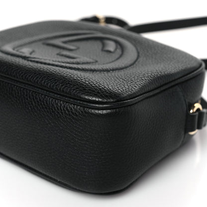 Gucci Pebbled Calfskin Small Soho Disco Bag Black 9 of 10