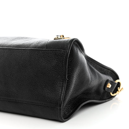 Balenciaga Chevre Gold Metallic Edge Hardware City Black 11 of 12