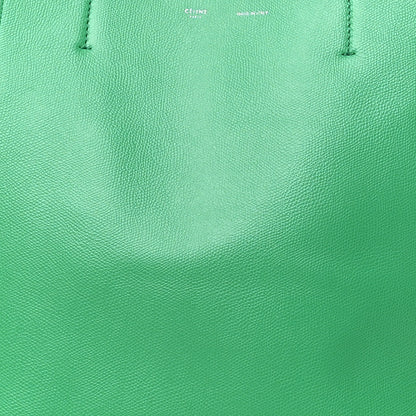Celine Grained Calfskin Small Horizontal Cabas Phantom Mint 7 of 13