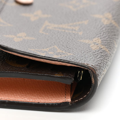 Louis Vuitton Monogram Emilie Wallet Rose Ballerine 13 of 16