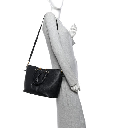 Louis Vuitton Empreinte Mazarine MM Black 2 of 12