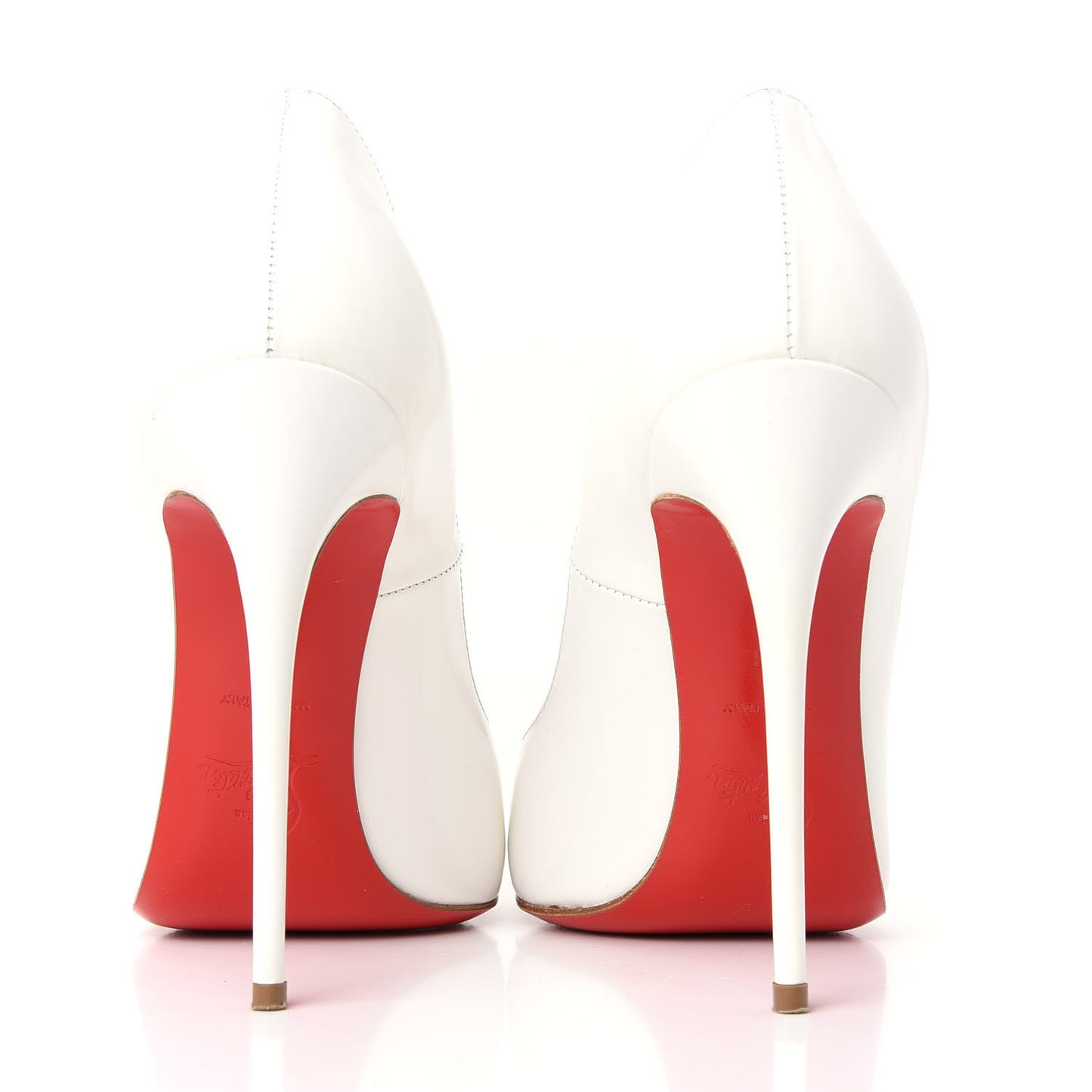 Jazz Calf Patent Corafront 120 Pumps 38 White Red
