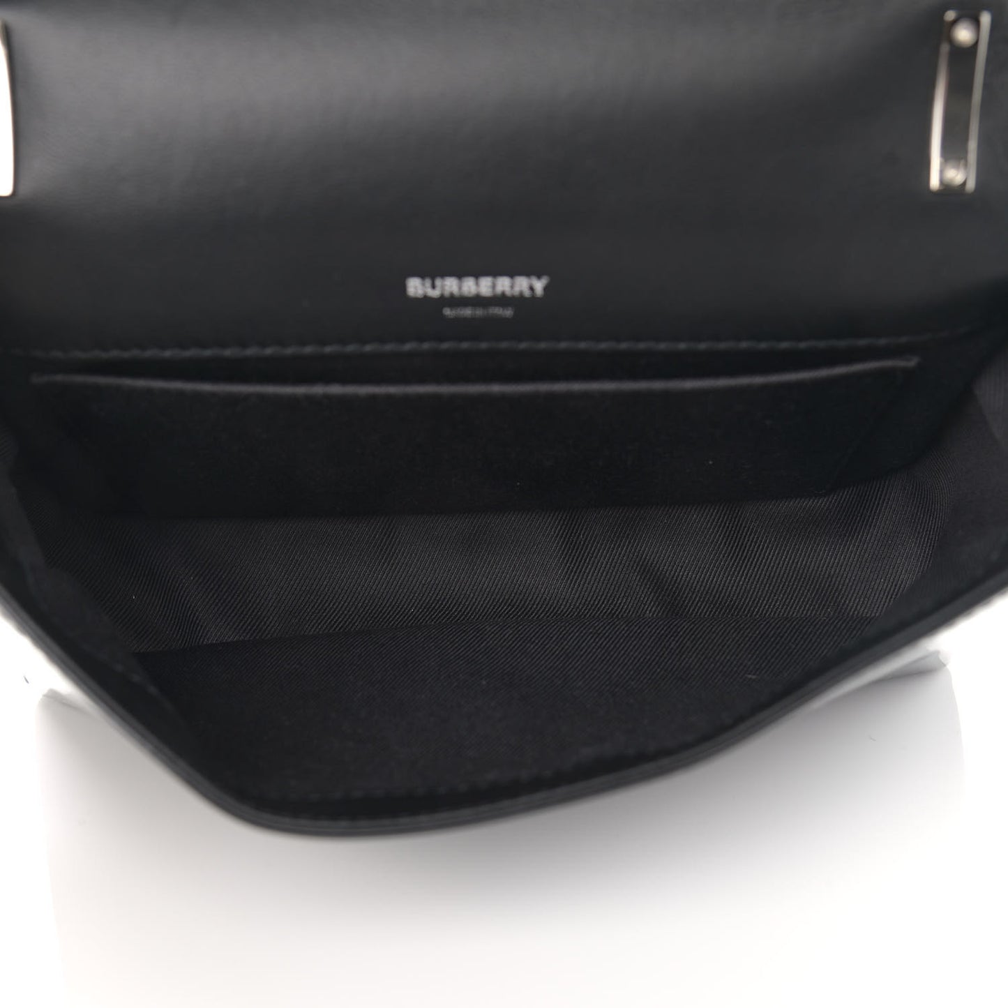 Patent Kingdom Flap Crossbody Black
