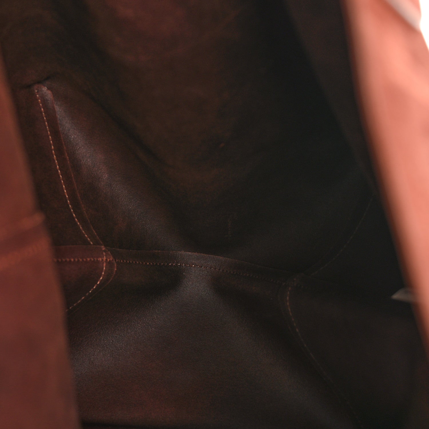 Mansur Gavriel Suede Everyday Soft Tote Chocolate 6 of 11