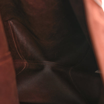 Mansur Gavriel Suede Everyday Soft Tote Chocolate 6 of 11