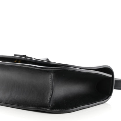 Saint Laurent Smooth Calfskin Small Spontini Saddle Bag Black 10 of 11