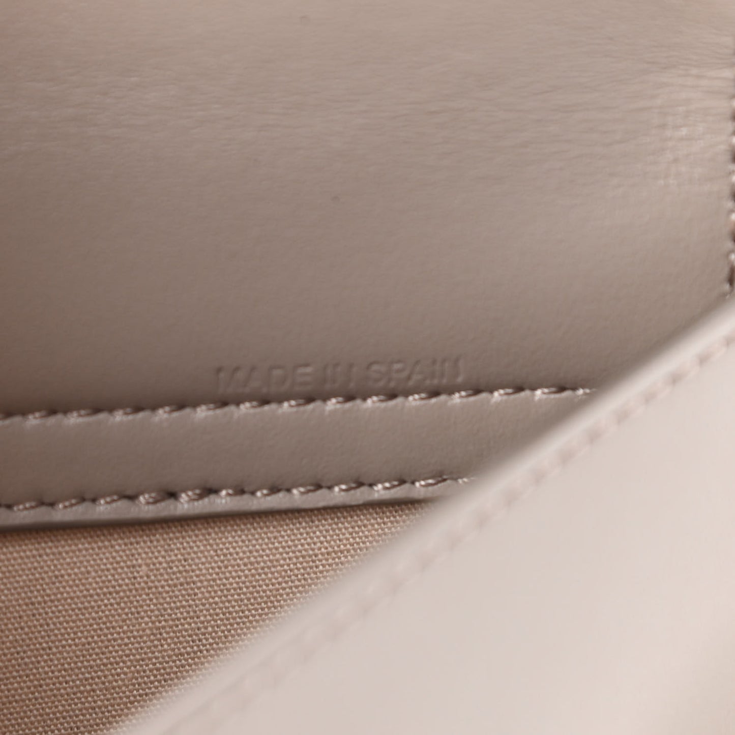Calfskin Tess Mini Crossbody Bag Motty Grey