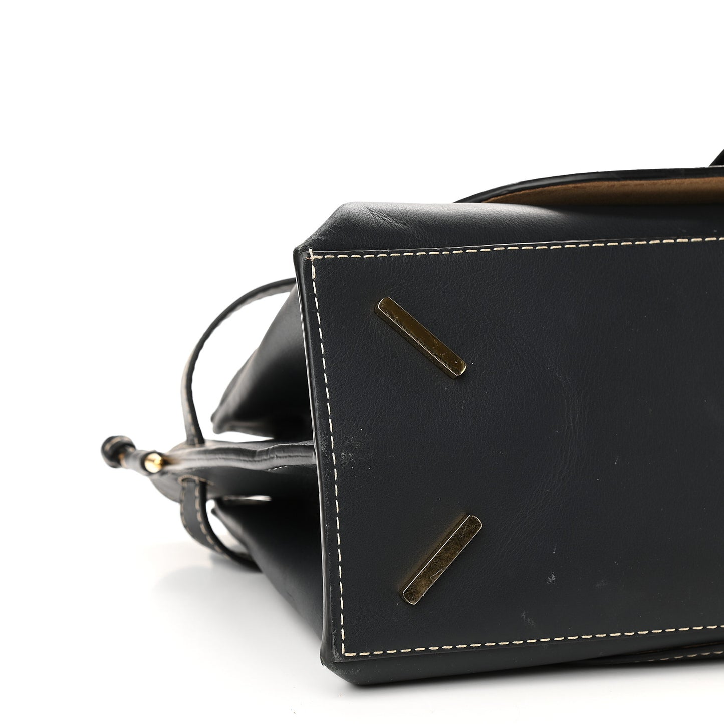 Calfskin Gate Tote Midnight Blue