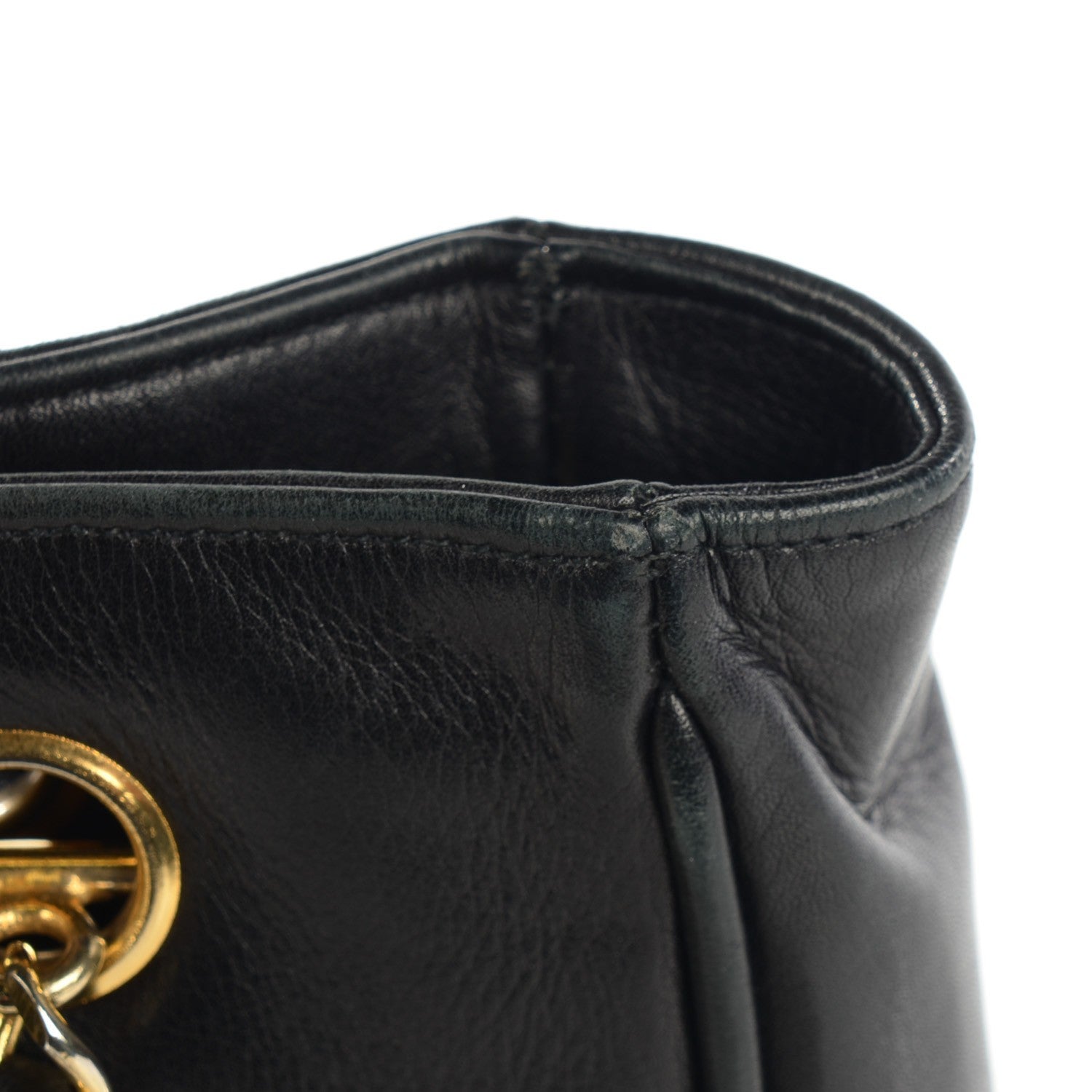 Chanel Lambskin Shopping Tote Black 17 of 17