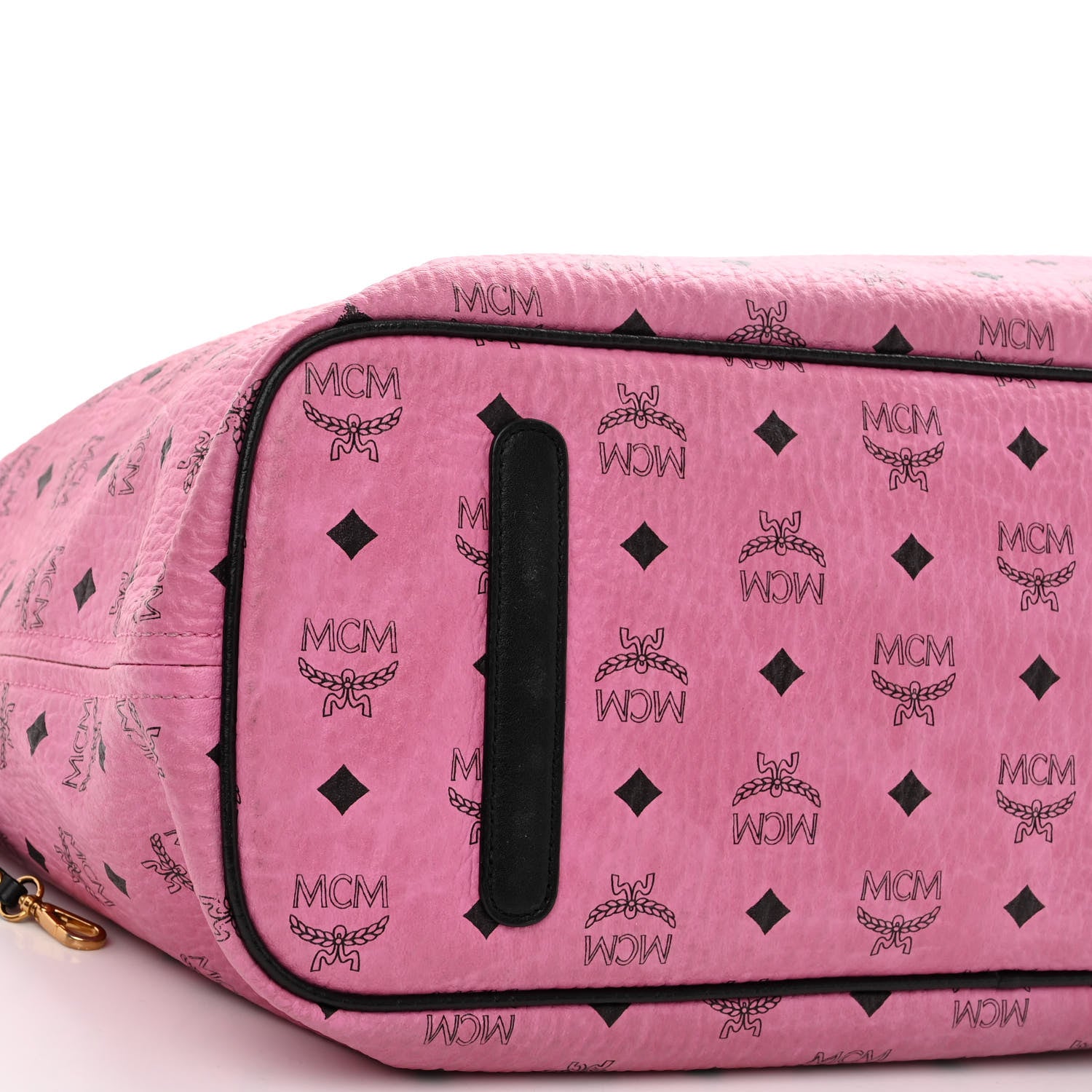 MCM Visetos Large Project Reversible Shopper Tote Pink 12 of 18