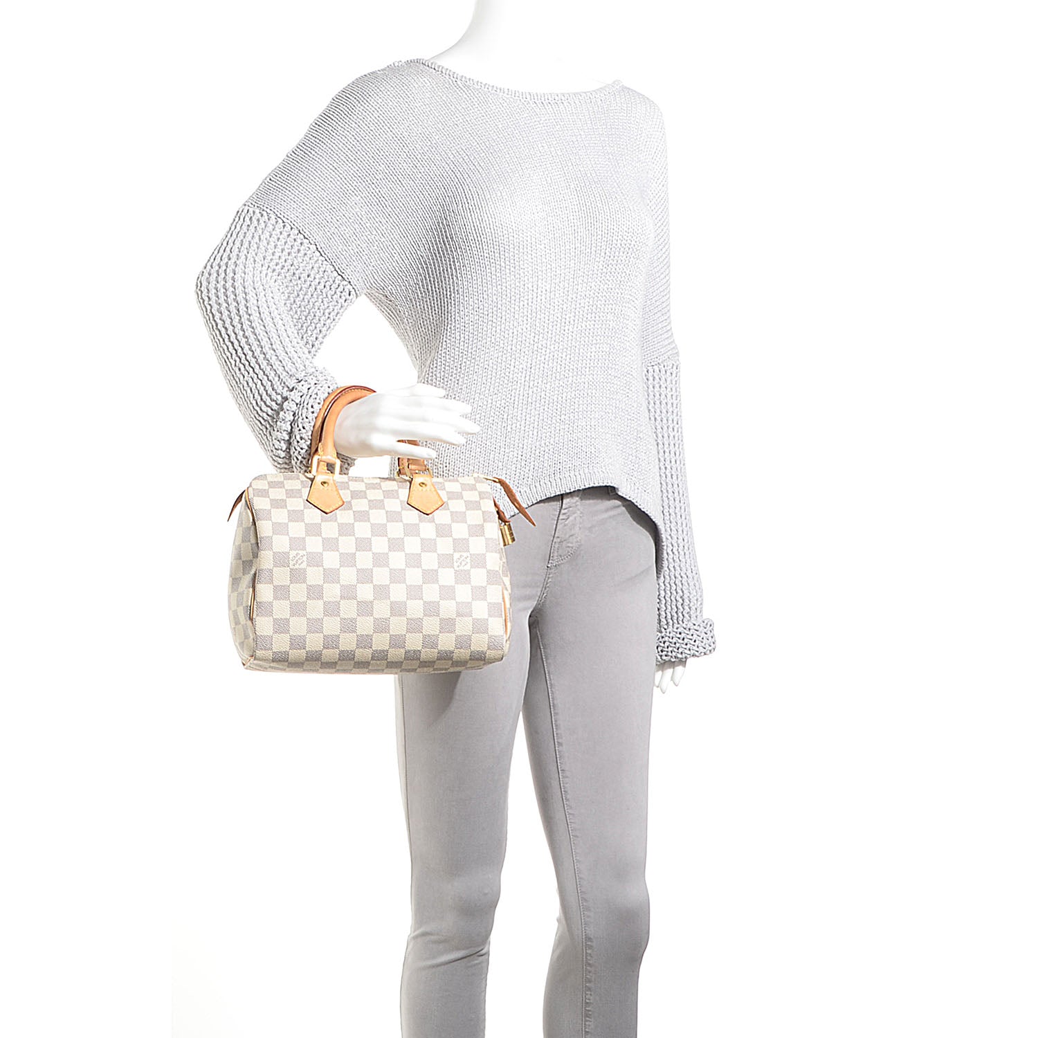 Louis Vuitton Damier Azur Speedy 25 2 of 8