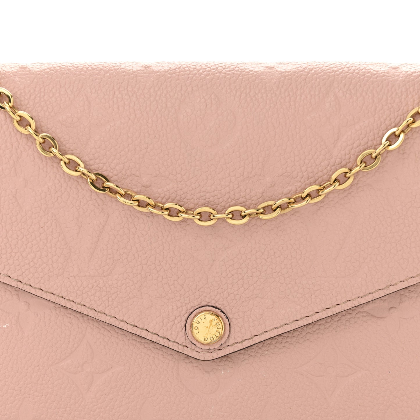 Empreinte Pochette Felicie Chain Wallet Rose Poudre