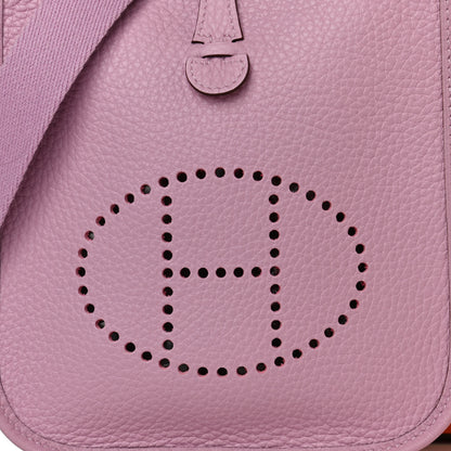 Hermes Taurillon Clemence Evelyne TPM Mauve Sylvestre 8 of 11