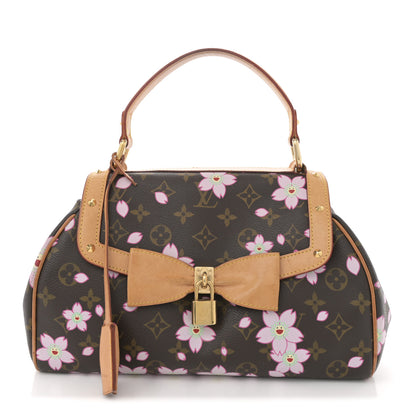 Louis Vuitton Monogram Cherry Blossom Sac Retro Bag Brown 1 of 12