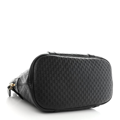 Gucci Microguccissima Medium Dome Bag Black 4 of 10