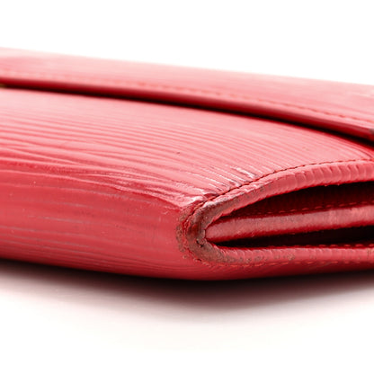 Louis Vuitton Epi Sarah Wallet Red 7 of 21