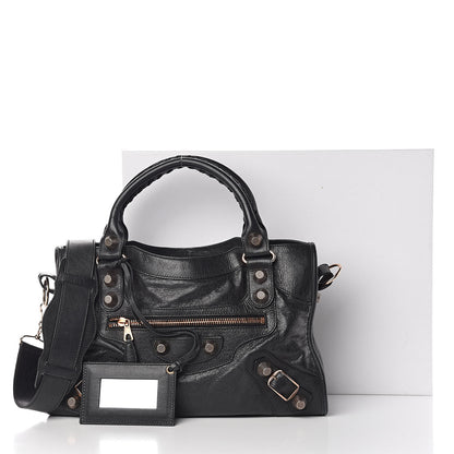 Balenciaga Agneau Giant 21 Rose Gold Hardware City Black 10 of 10