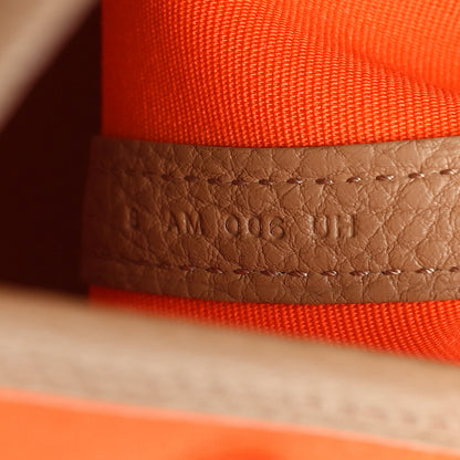 Hermes Toile Militaire Vache Country Garden Party 30 TPM Orange Chai 7 of 10