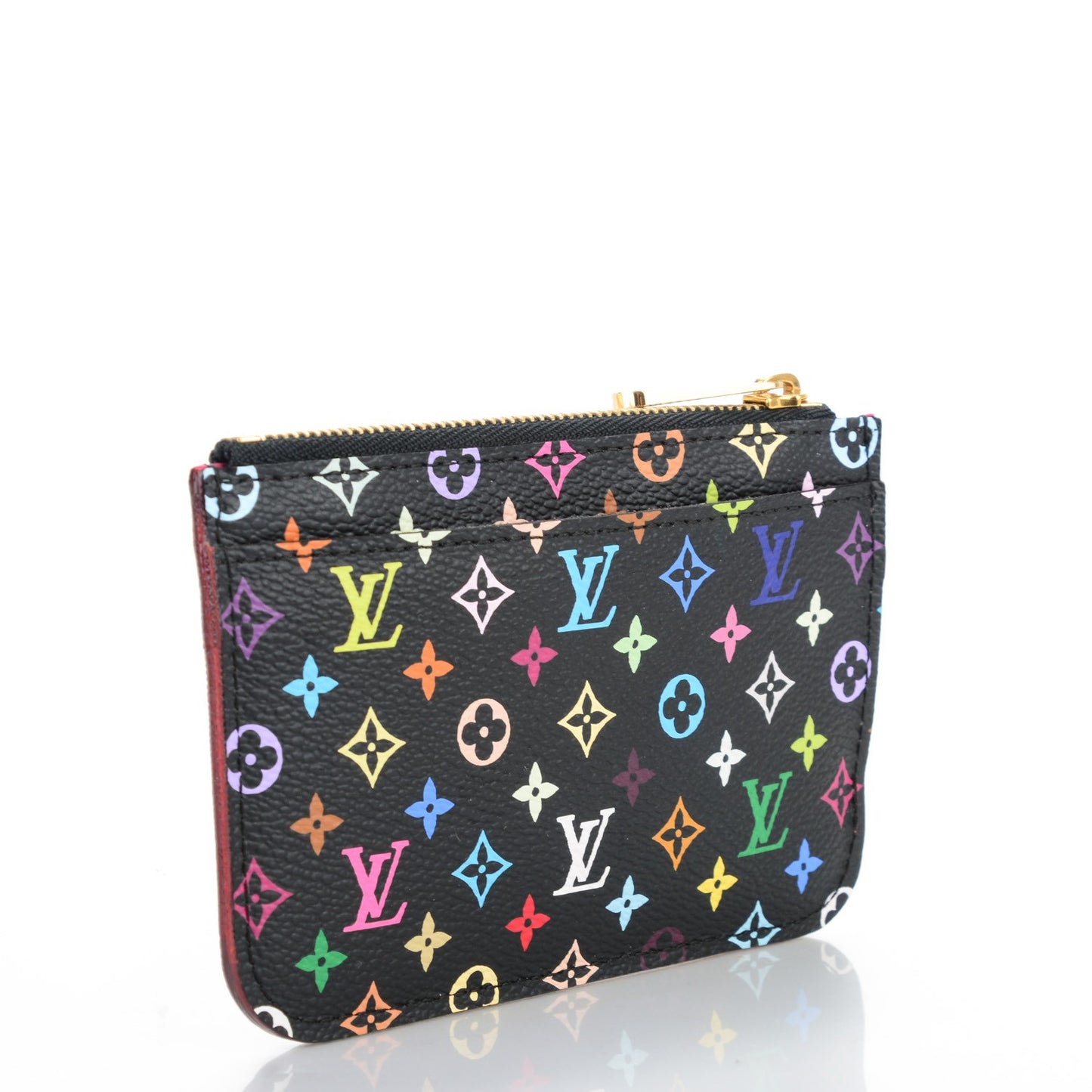 Monogram Multicolor Key Pouch Black Grenade