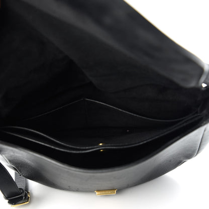 Celine Natural Calfskin Trotteur Messenger Black 5 of 9