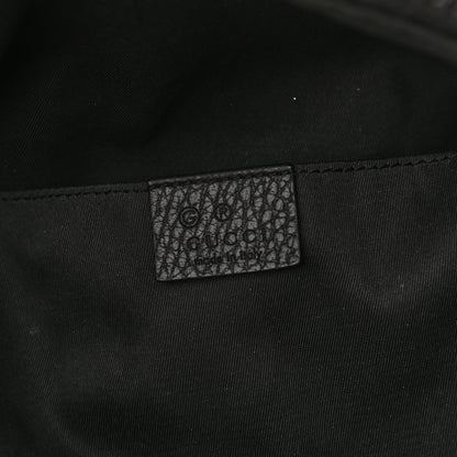 Gucci Nylon Monogram Fanny Pack Belt Bag Black 6 of 10